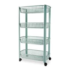 Carros De Soporte>Carrito con 4 cestas