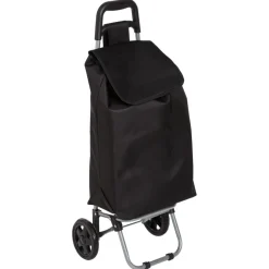 Carros De Soporte>Carro de La Compra Negro