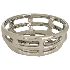 atmosphera Accesorios>Centro de mesa SKY plateado de poliresina