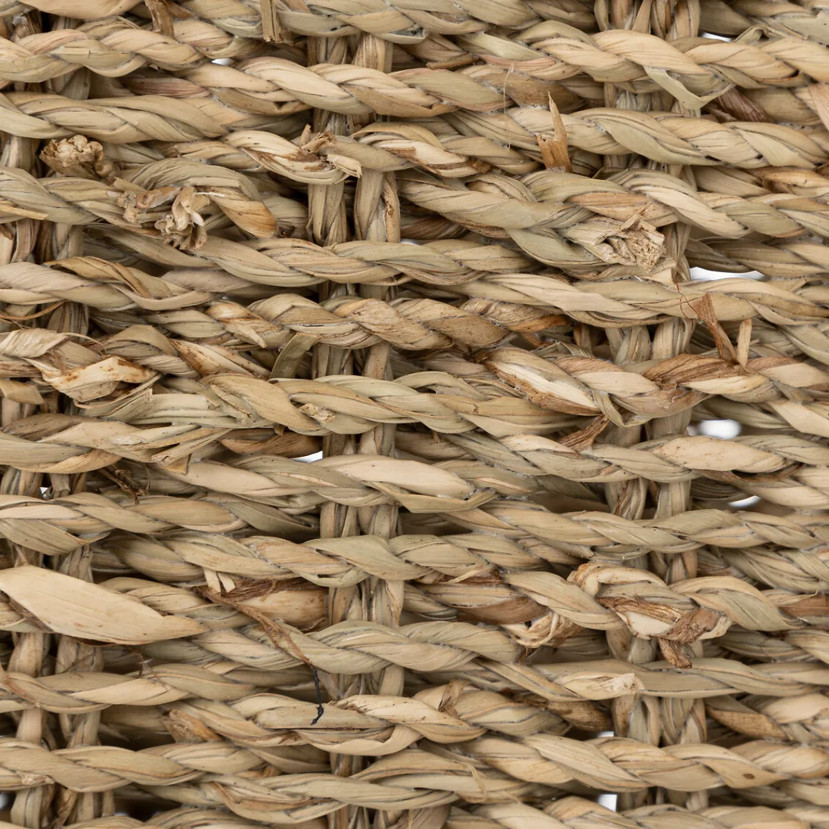 atmosphera Cestas Y Baúles|Estilo Rústico>Cesta Cora Beige De Rafia Para Colgar