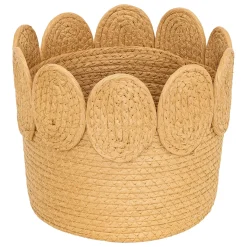 atmosphera Cestas Y Baúles|Estilo Étnico>Cesta De Rafia Beige Inu 29cm