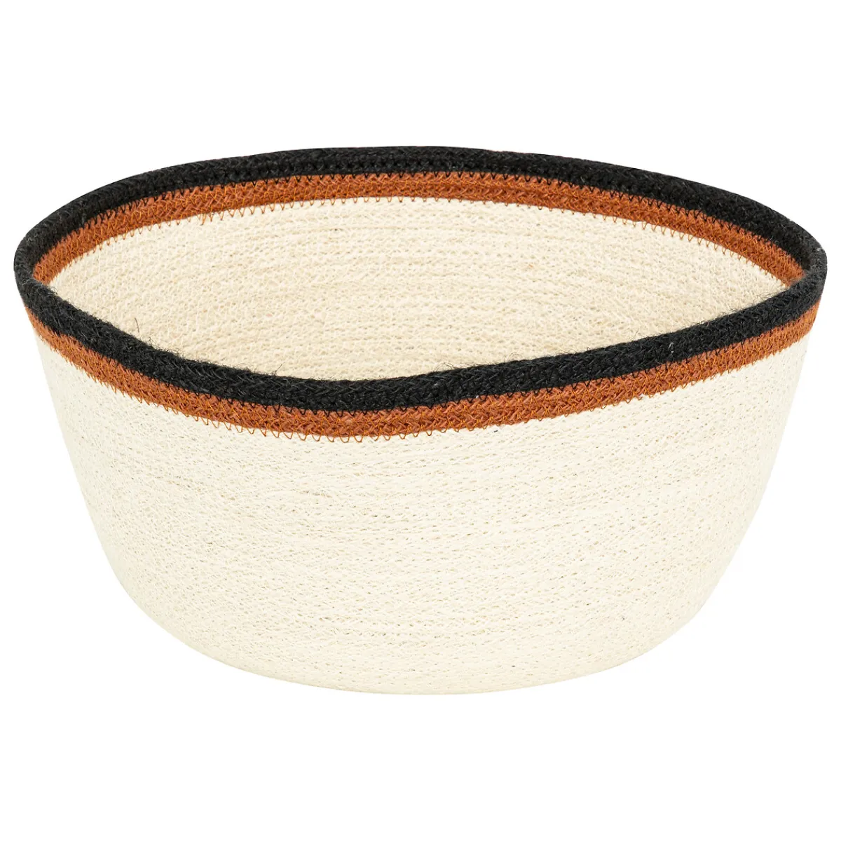 atmosphera Cestas Y Baúles>Cesta de yute multicolor 38cm