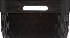 5five Accesorios De Almacenamiento>Cesta Negra Rectangular 8.5L