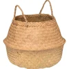 atmosphera Cestas Y Baúles>Cesta Seagrass Con Asas Natural 40x40Cm