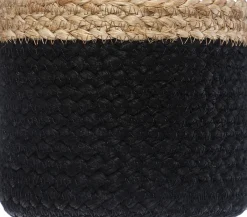 atmosphera Cestas Y Baúles|Estilo Étnico>Cesta Seagrass De Yute Tam. 2/3 12x16Cm