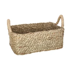 atmosphera Cestas Y Baúles|Estilo Rústico>Cesta Seagrass Rect. 37x21x12Cm