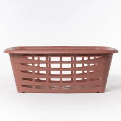 Cestas Y Palanganas>Cesto alto de terracota para ropa 40L