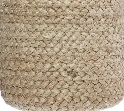 atmosphera Cestas Y Baúles|Estilo Étnico>Cesto Beige De Yute 10x12cm