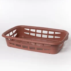 Cestas Y Palanganas>Cesto de ropa bajo de terracota 25L