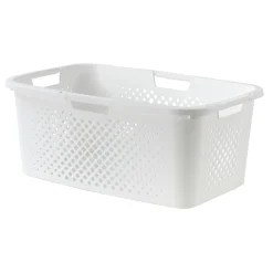 Cestas Y Palanganas>Cesto de ropa PIXEL blanco 40l