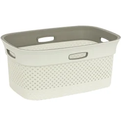 5five Cestas Y Palanganas>Cesto Multiusos Beige Purl 45L