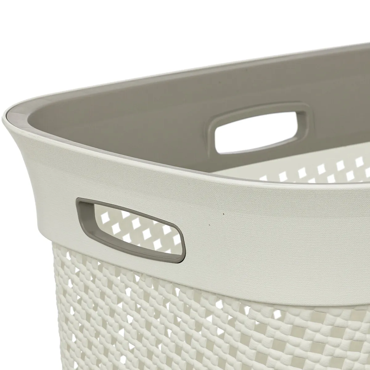 5five Cestas Y Palanganas>Cesto Multiusos Beige Purl 45L