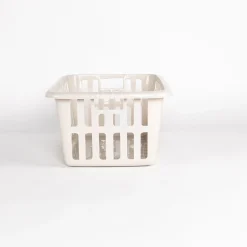 Cestas Y Palanganas>Cesto para colada alto crema 40L