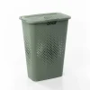 Cestas Para La Ropa Sucia>Cesto para ropa PIXEL verde con tapa 40l