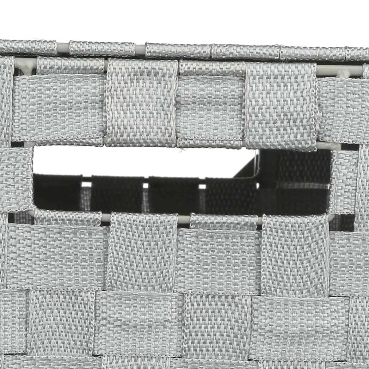 5five Cestas Para La Ropa Sucia>Cesto P/Ropa Sucia Poliéster/Metal Gris