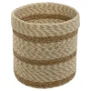 atmosphera Cestas Y Baúles|Estilo Rústico>Cesto Redondo Yute 23x22.5Cm
