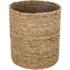 Cestas Y Baúles|Estilo Étnico>Cesto Seagrass Natural Tam.2/4 21x21Cm
