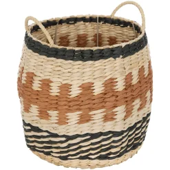 atmosphera Cestas Y Baúles>Cesto WONJA naranja 25x26cm