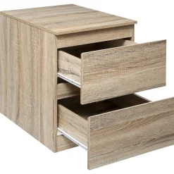 5five Muebles Y Carros De Apoyo>Cómoda de almacenaje DOLO beige con 2 cajones