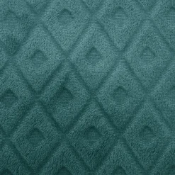 atmosphera Cojines Y Fundas Decorativas>Cojín 3D Con Rombos Azul 40x40Cm