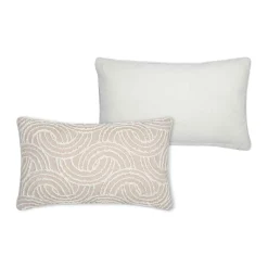 Cojines Y Fundas Decorativas>Cojín FARNIENTE beige 30x50cm