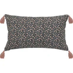 atmosphera Cojines Y Fundas Decorativas>Cojín Gaze Gris Oscuro 30x50Cm