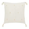 atmosphera Cojines Y Fundas Decorativas>Cojín Gaze Marfil Con Cruces 40x40Cm