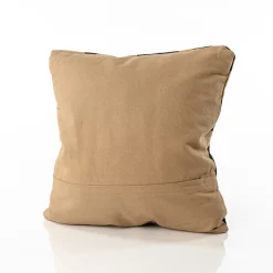 Cojines Y Fundas Decorativas>Cojín Inuit Geométrico Crudo Y Negro 40x40cm