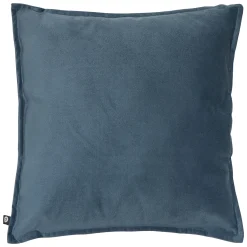 atmosphera Cojines Y Fundas Decorativas>Cojín LILOU de tela azul oscuro