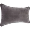 atmosphera Cojines Y Fundas Decorativas>Cojín LILOU gris oscuro 30x50cm