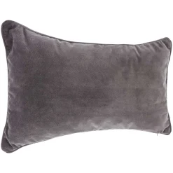 atmosphera Cojines Y Fundas Decorativas>Cojín LILOU gris oscuro 30x50cm
