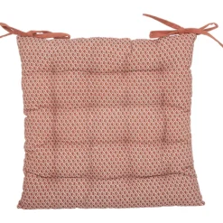 atmosphera Textil De Cocina>Cojín Para Silla Otto Terracota 38x38cm