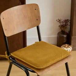atmosphera Textil De Cocina>Cojín para silla LILOU ocre
