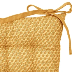 atmosphera Textil De Cocina>Cojín Para Silla Otto Ocre 38x38Cm