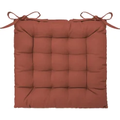 atmosphera Textil De Cocina>Cojín Para Silla Terracota 38x38Cm
