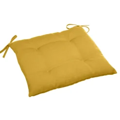 hespéride Textil De Jardín>Cojín p/silla exterior KORAI 4 puntos mostaza