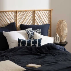 atmosphera Cojines Y Fundas Decorativas>Cojín The Floral Waffle Blanco 45x45cm