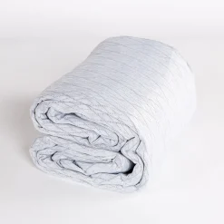 Edredones Y Colchas>Colcha gris 240x260cm