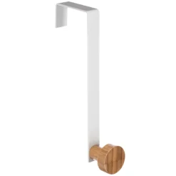 5five Perchas Y Travesaños>Colgador De Puerta Individual De Bambú