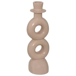 atmosphera Portavelas Y Candelabros>Conjunto de 2 candelabros de cerámica MALA 18/25cm