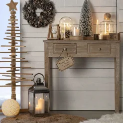 atmosphera Aparadores Y Consolas|Estilo Rústico>Consola C/2 Cajones Charme 80x30x76Cm