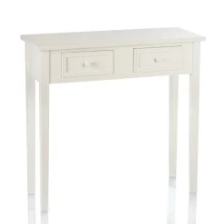 atmosphera Aparadores Y Consolas|Estilo Rústico>Consola C/2 Cajones Charme 80x30x76Cm