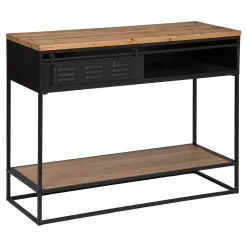 atmosphera Aparadores Y Consolas>Consola CIERNA negra