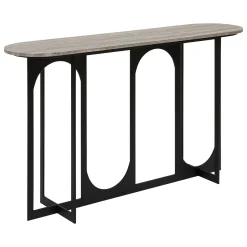 atmosphera Aparadores Y Consolas>Consola TUSCO negra 140cm