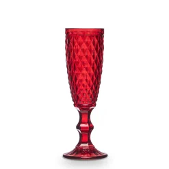 Copas>Copa De Champán Diamante Rojo 17.5cl