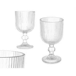 Copas>Copa de vino RAYAS transparente 26Cl