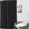 atmosphera Cortinas>Cortina aislante negra 140x260cm