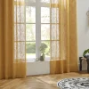 atmosphera Cortinas>Cortina Alton Ocre 140x240Cm