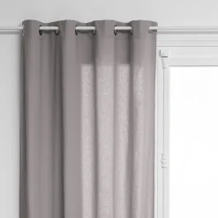 atmosphera Cortinas>Cortina ANJALI gris claro 135x240cm
