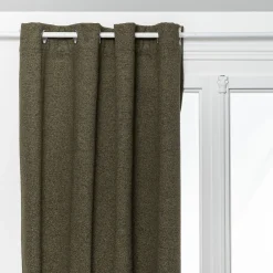 atmosphera Cortinas>Cortina Bouclette Verde 140x260cm